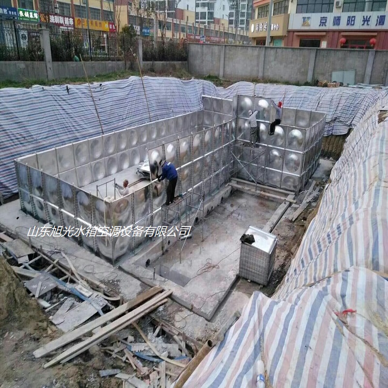 BDF地埋箱泵一体水箱,北京安装,山东旭光水箱